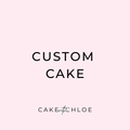 Custom Gender Reveal Cake