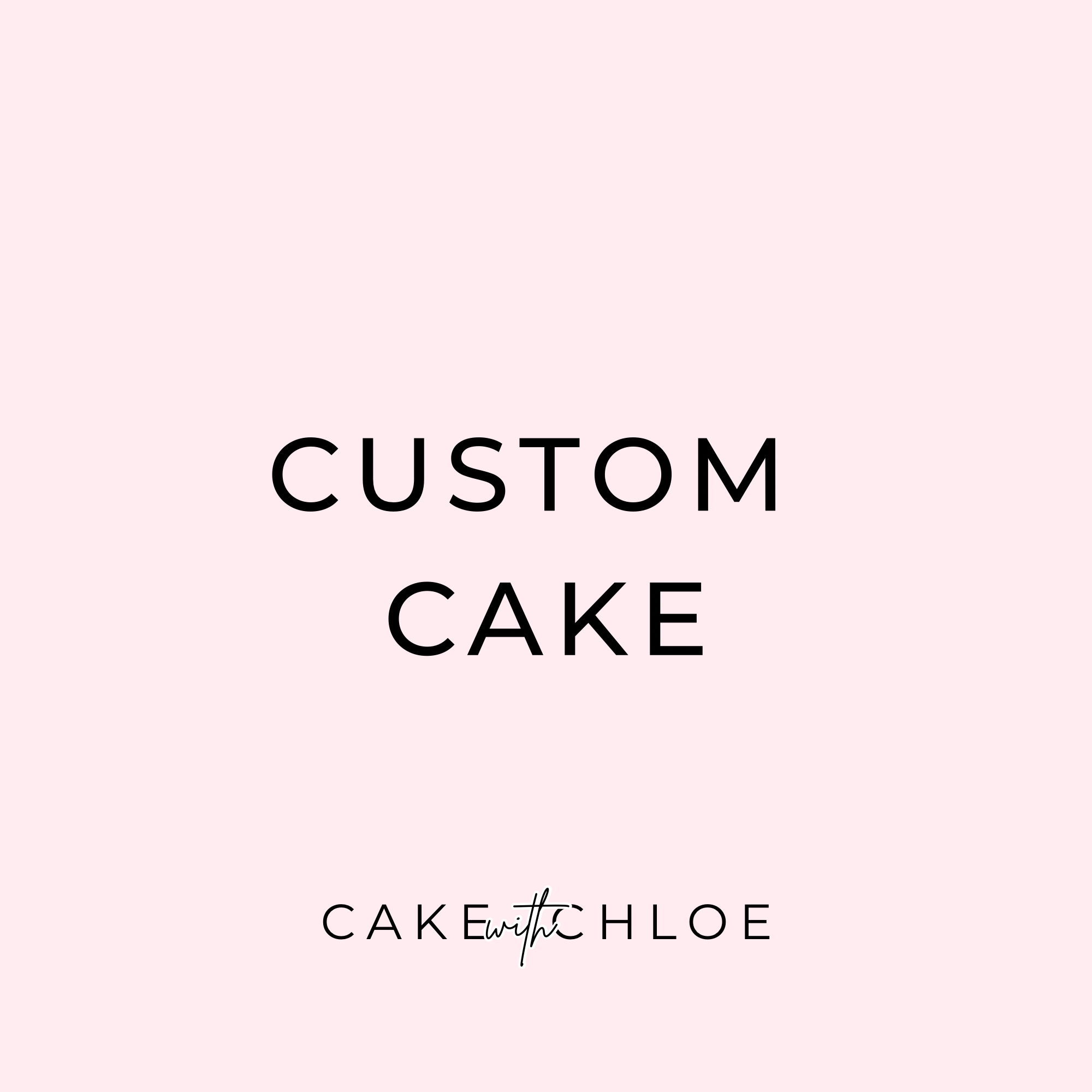 Custom Gender Reveal Cake